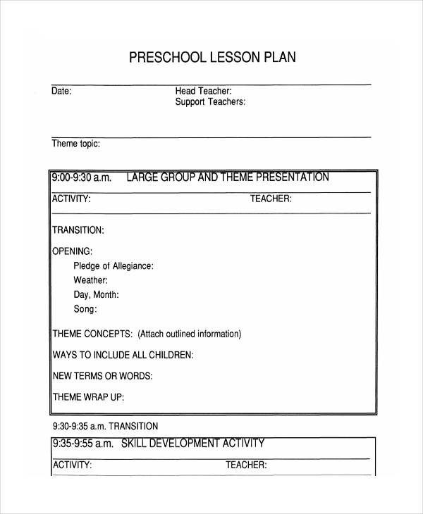 Your plan should capture how your current and future risks are covered to protect you from econo. Free 62 Lesson Plan Examples Samples In Google Docs Word Pages Pdf Doc Examples