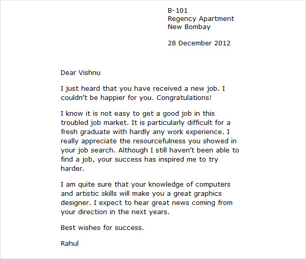 How To Write A Personal Letter With Examples | Examples