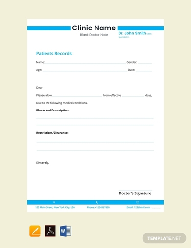 return to work doctor s note examples 5 templates download now examples