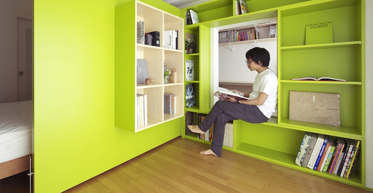 Furniture is typically the focal point of a home, and it's also what gets the most use. Sliding Walls Turn Tiny Apartment Into Home Office (and