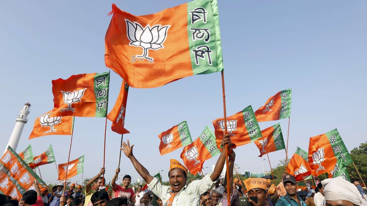 Share this bjp flag picture with your friends and keep the party in&nbsp;. Bjp May Not Achieve Target Of 22 Lok Sabha Seats In North East As Most Neda Partners Decide To Contest On Their Own Politics News Firstpost