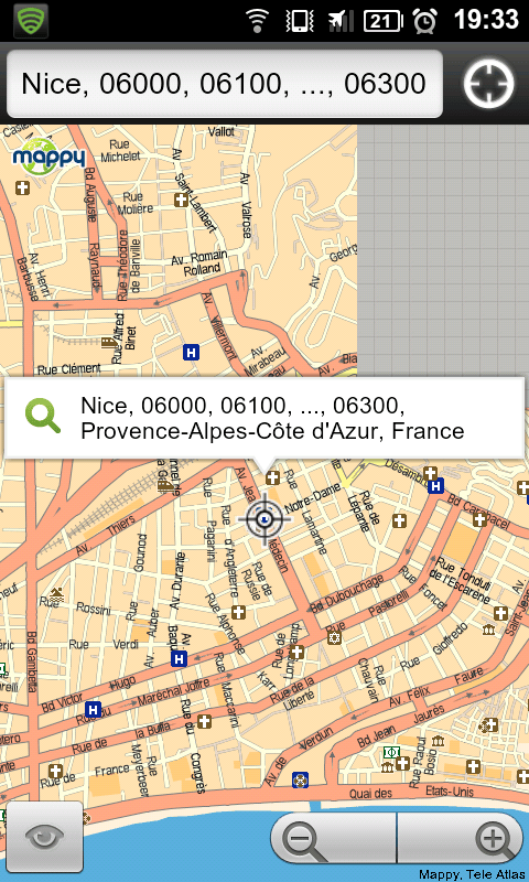 L'application Mappy est maintenant disponible sur Android