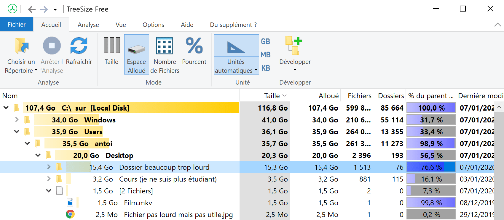 Voici comment vérifier l'espace disque restant. Comment Liberer De L Espace Sur Son Ordinateur Windows 10