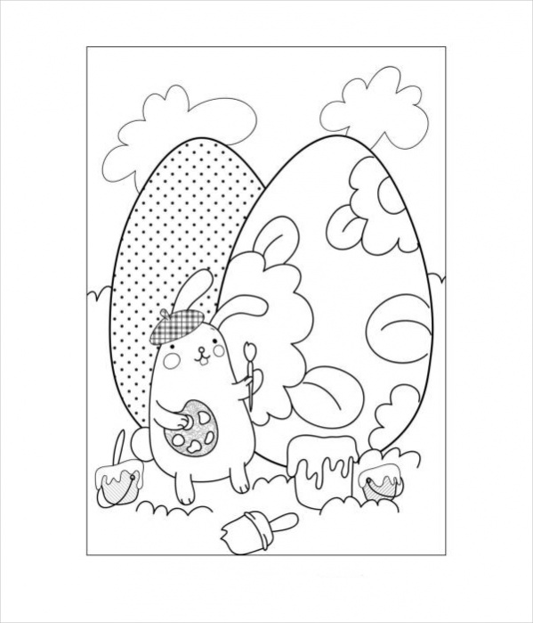 free 18 easter coloring pages in ai pdf