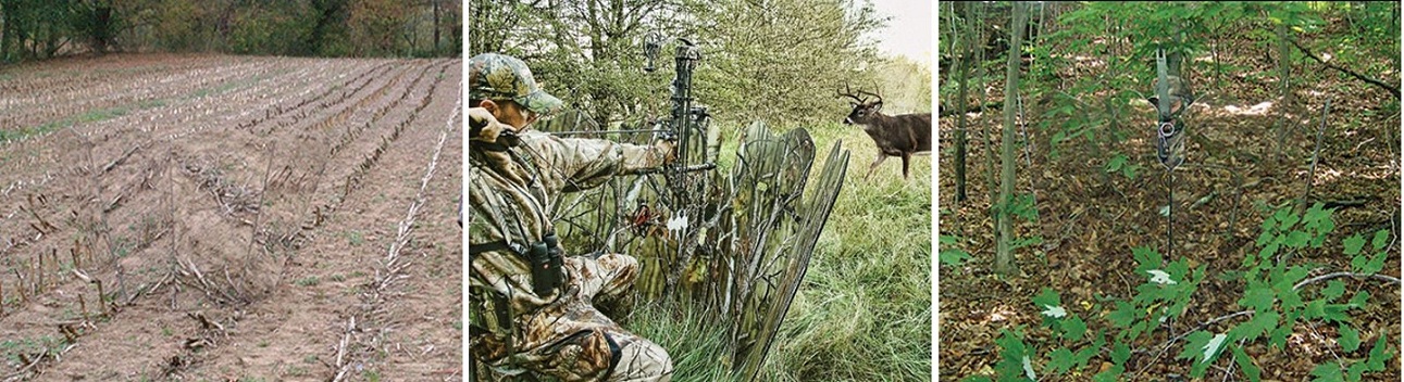 Lightweight, portable hunting blind features camo pattern on the back; NEW Ghost Blind Predator Hunting 4-Panel Bow Crossbow Gun