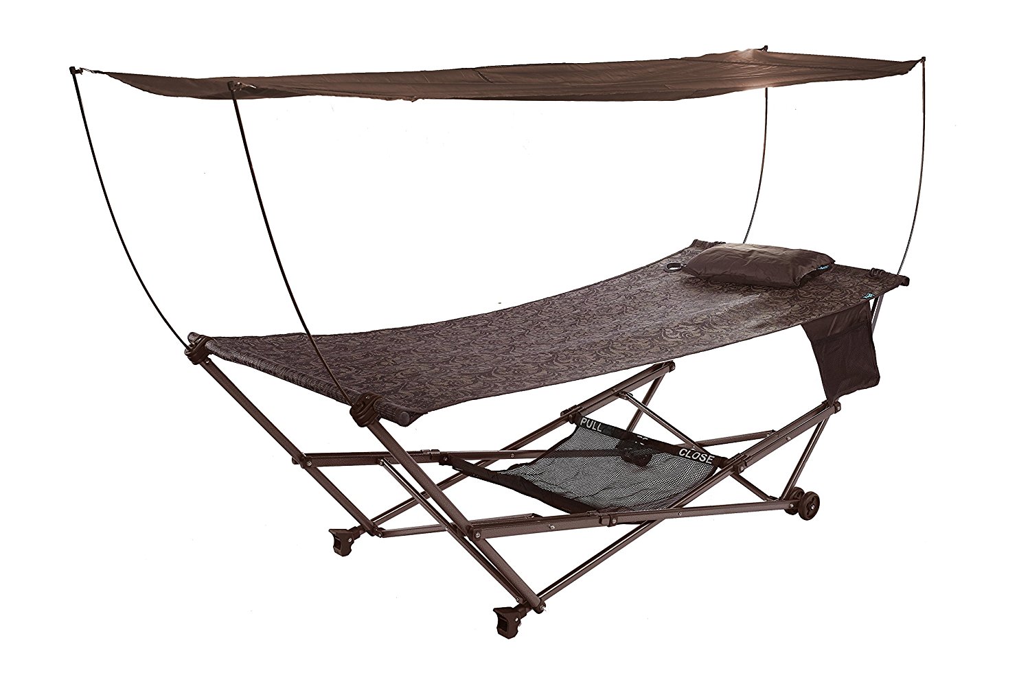 Dont have the room for a full size hammock? New Bliss Hammocks Q-806Bjr Stow-Ez Portable Hammock & 4 ...