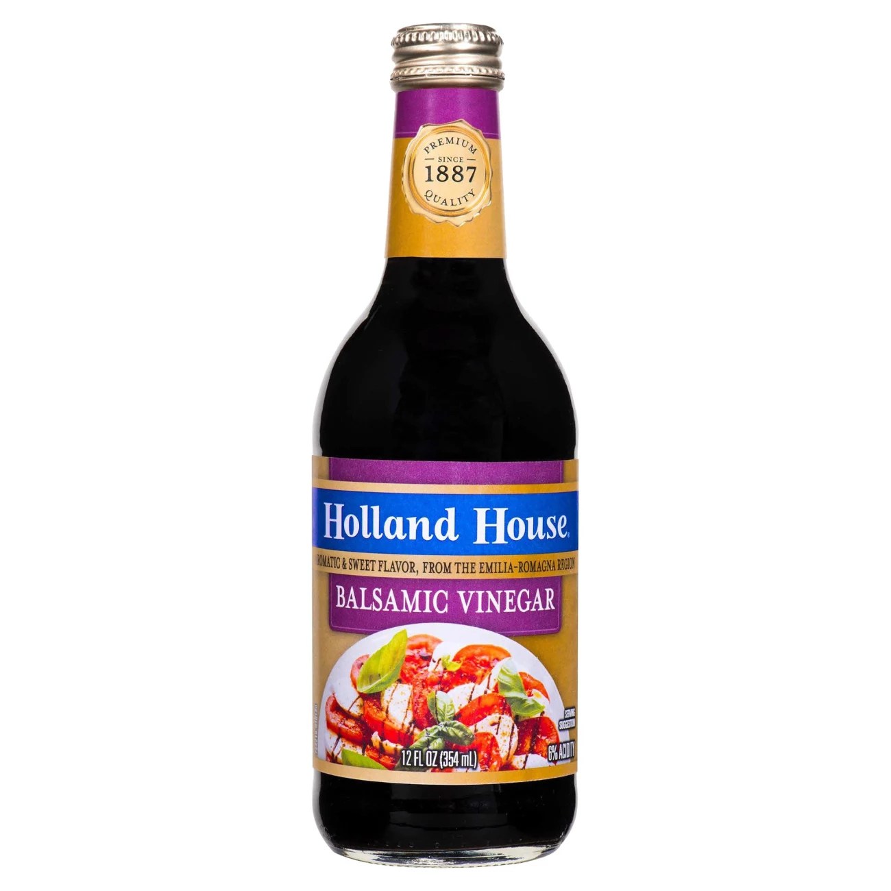 Balsamic glaze is an italian condiment sometimes labelled glassa or crema. Holland House Balsamic Vinegar Shop Dressing Oil Vinegar At H E B