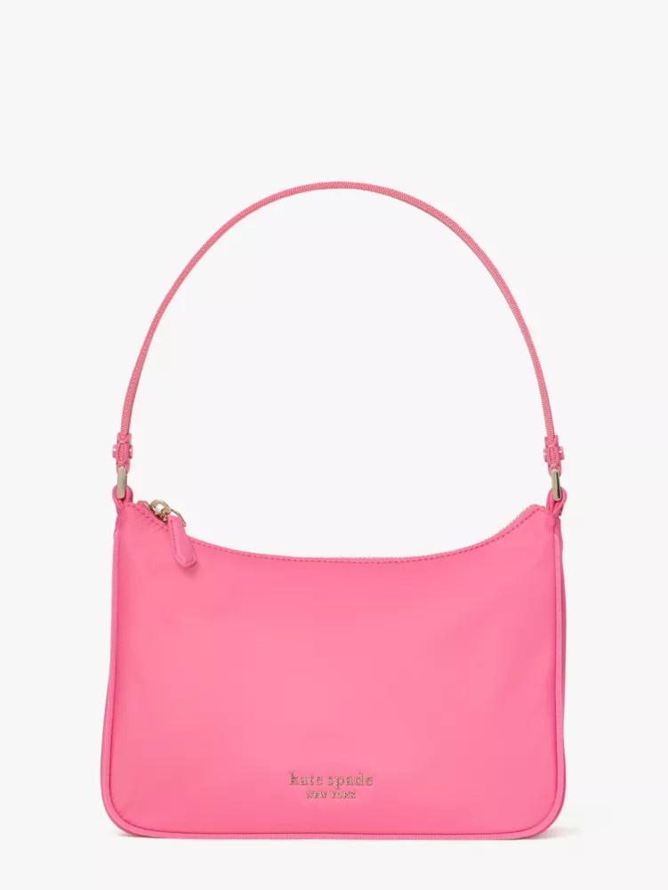 Shop for authentic women handbags kate spade,kate spade crushed watermelon sam the little better nylon small tote pink online in india at&nbsp;. Kate Spade The Little Better Sam Nylon Small Shoulder Bag In Crushed Watermelon Modesens