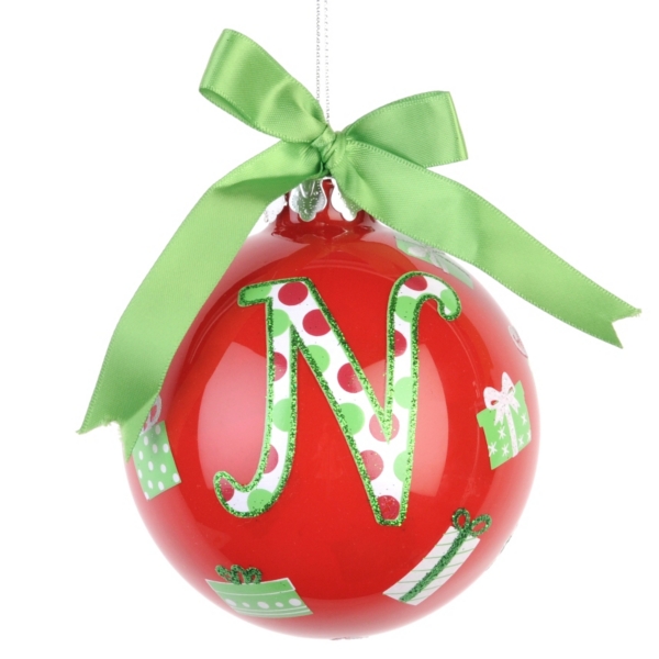 Quantities and selection may vary by location. Monogrammed Ornament N Kirklands