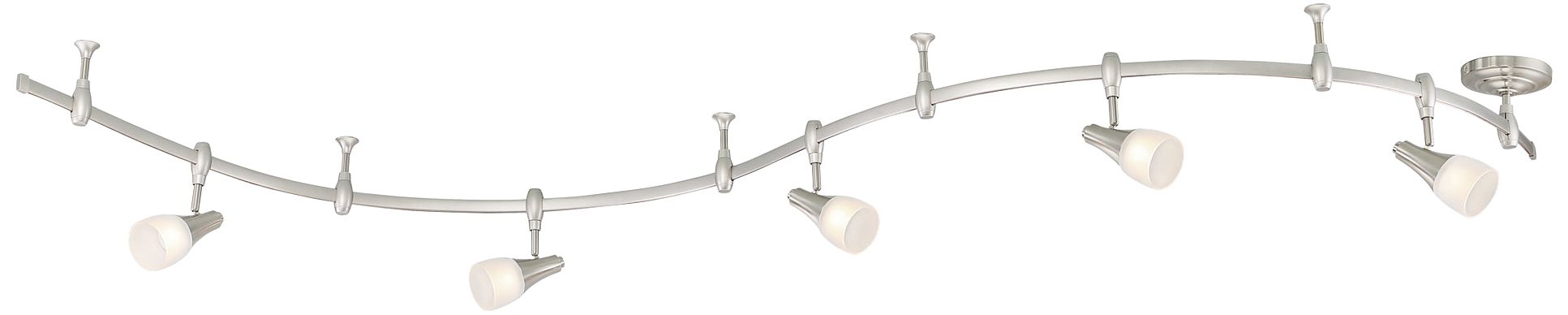 Monorail can be a decorative alternative to track lighting. Monorail Lighting - Flexible Track Kits and Components | Lamps Plus