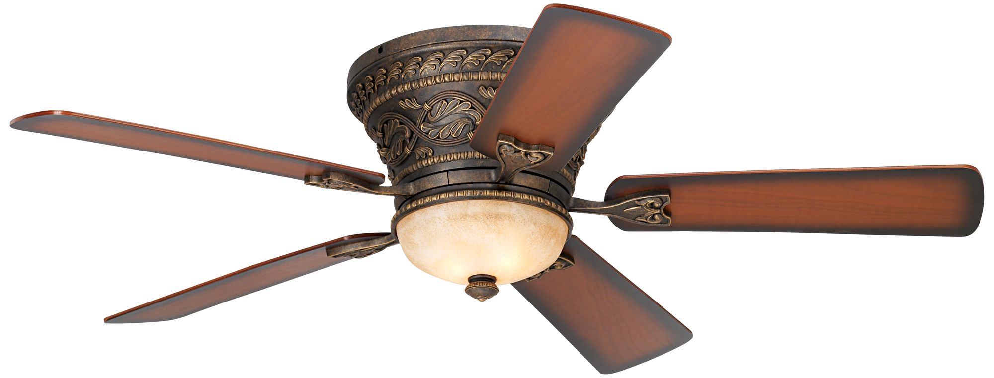 Take the time to work through these instructions, and installing your ceiling fan will be a breeze. 52" Casa Vieja Ancestry Bronze Hugger LED Ceiling Fan ...