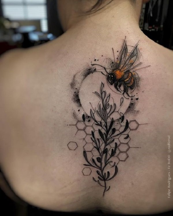 75 Tatuaggi Con Le Api (Con Significato) 748_x_600_jpg
