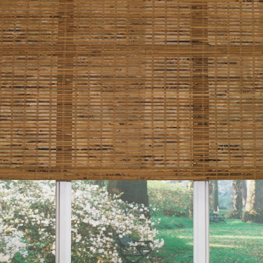 35+ Great Lowes Roman Blinds - Shop Custom Size Now by Levolor 60-in L Natural Bamboo - Choosing lighter or darker blinds .