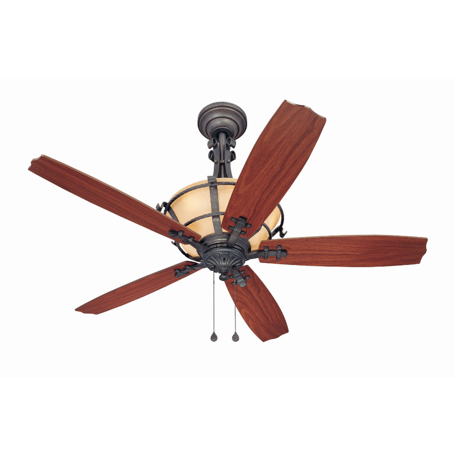 With ceiling fan replacement blades, you can easily swap your current fan blades for ones that better suit the space or repair damaged ones without replacing the entire fan. Shop Harbor Breeze Lynnhaven 54-in Vintage Iron Downrod