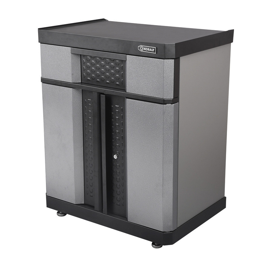Find kobalt bottom tool cabinets at lowe's today. Shop Kobalt 36.5-in H x 30-in W x 20.5-in D Metal Garage