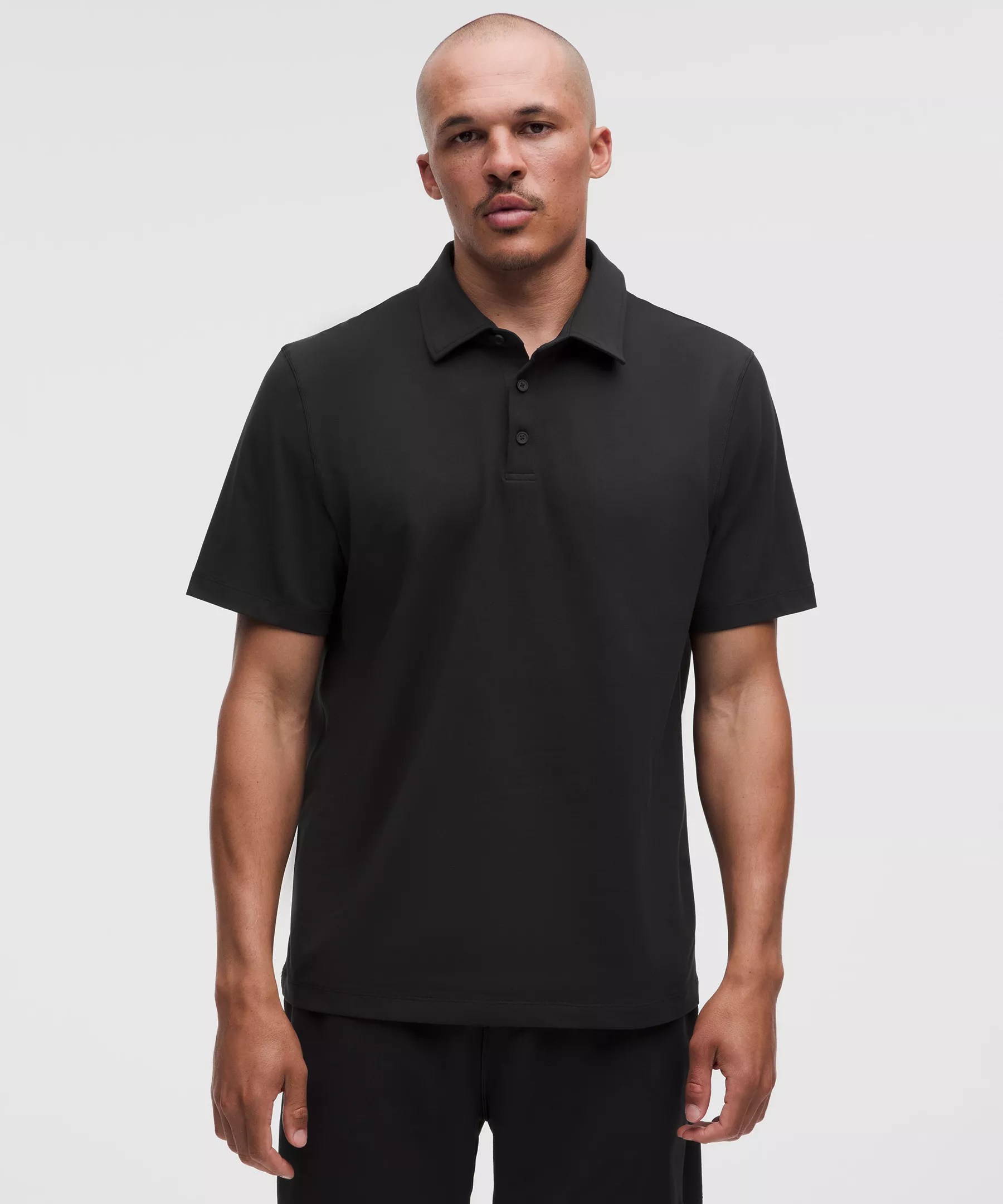 lululemon Men’s Soft Jersey Short-Sleeve Polo Shirt 