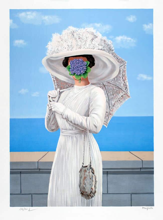 Rene Magritte The Great War La Grande Guerre 1964 Series 1 Lithograph S