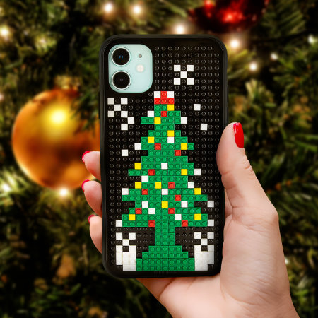 A christmas tree adorned with twinkling lights and ornaments is an essential holiday decoration. Scrap Olixar Mini Block Iphone 11 Christmas Case Christmas Tree Erfahrungsberichte