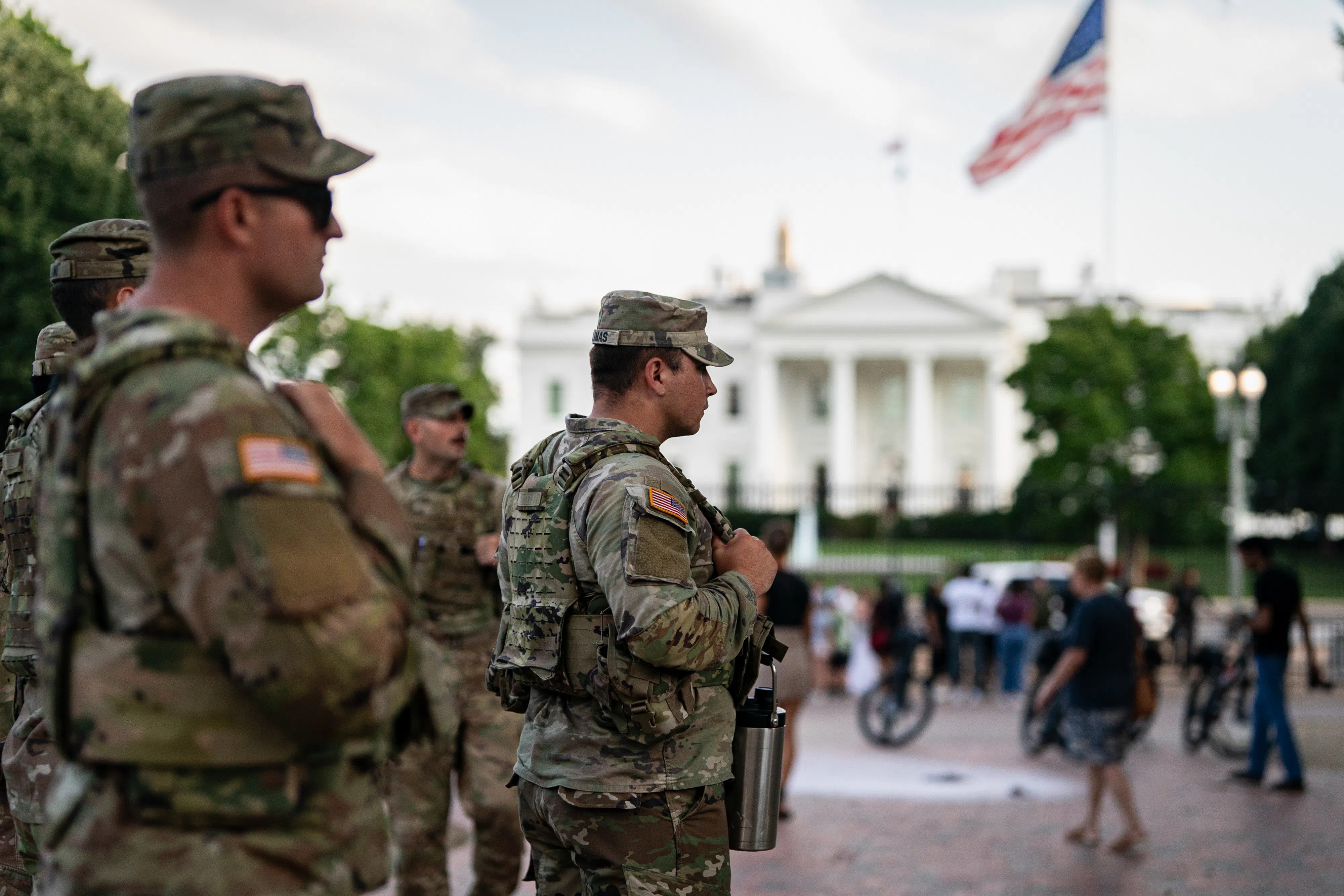Trump Continues Fascist Takeover of DC By Arresting A Veteran