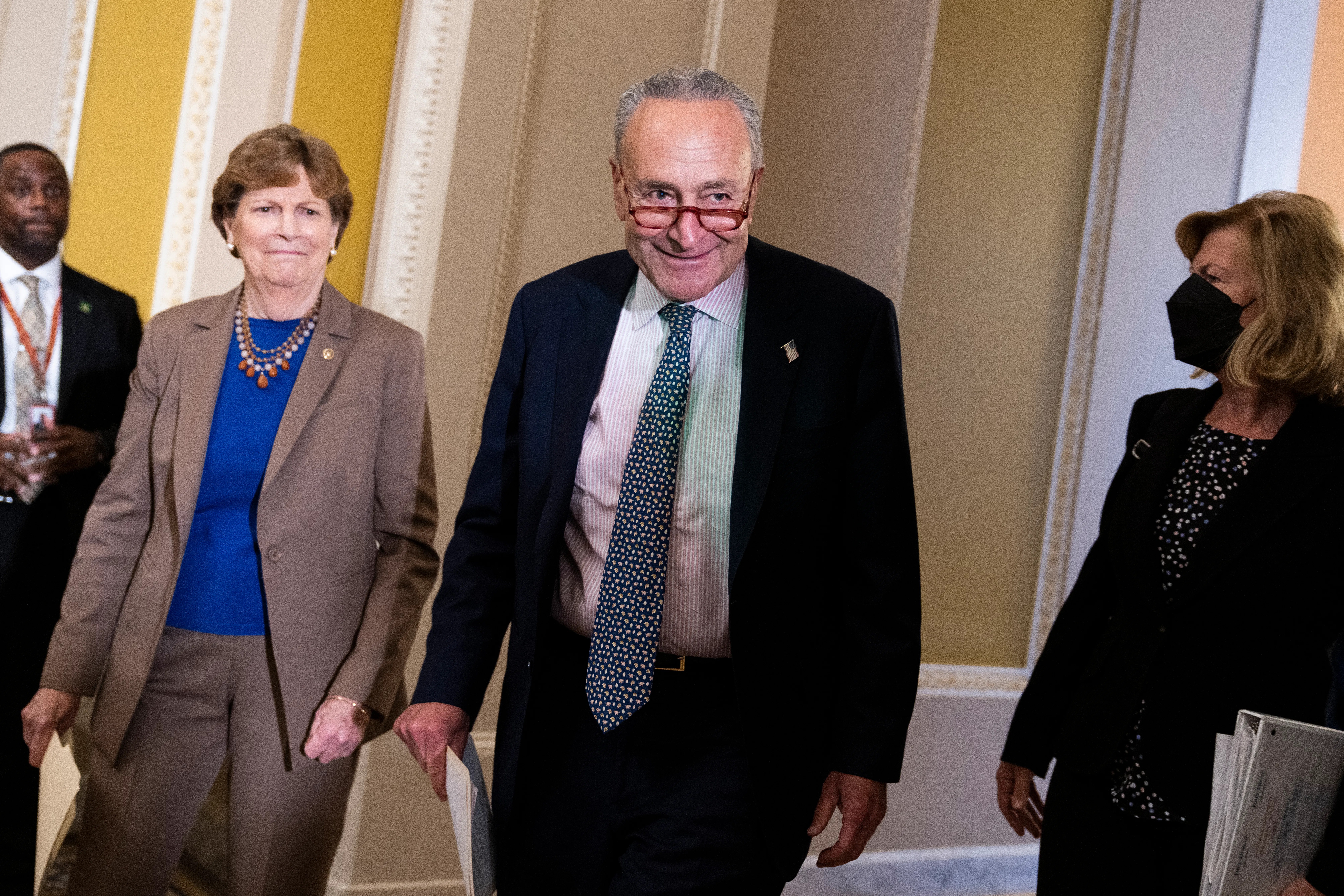 Democrat Who Caved on Shutdown Says Chuck Schumer Knew All Along