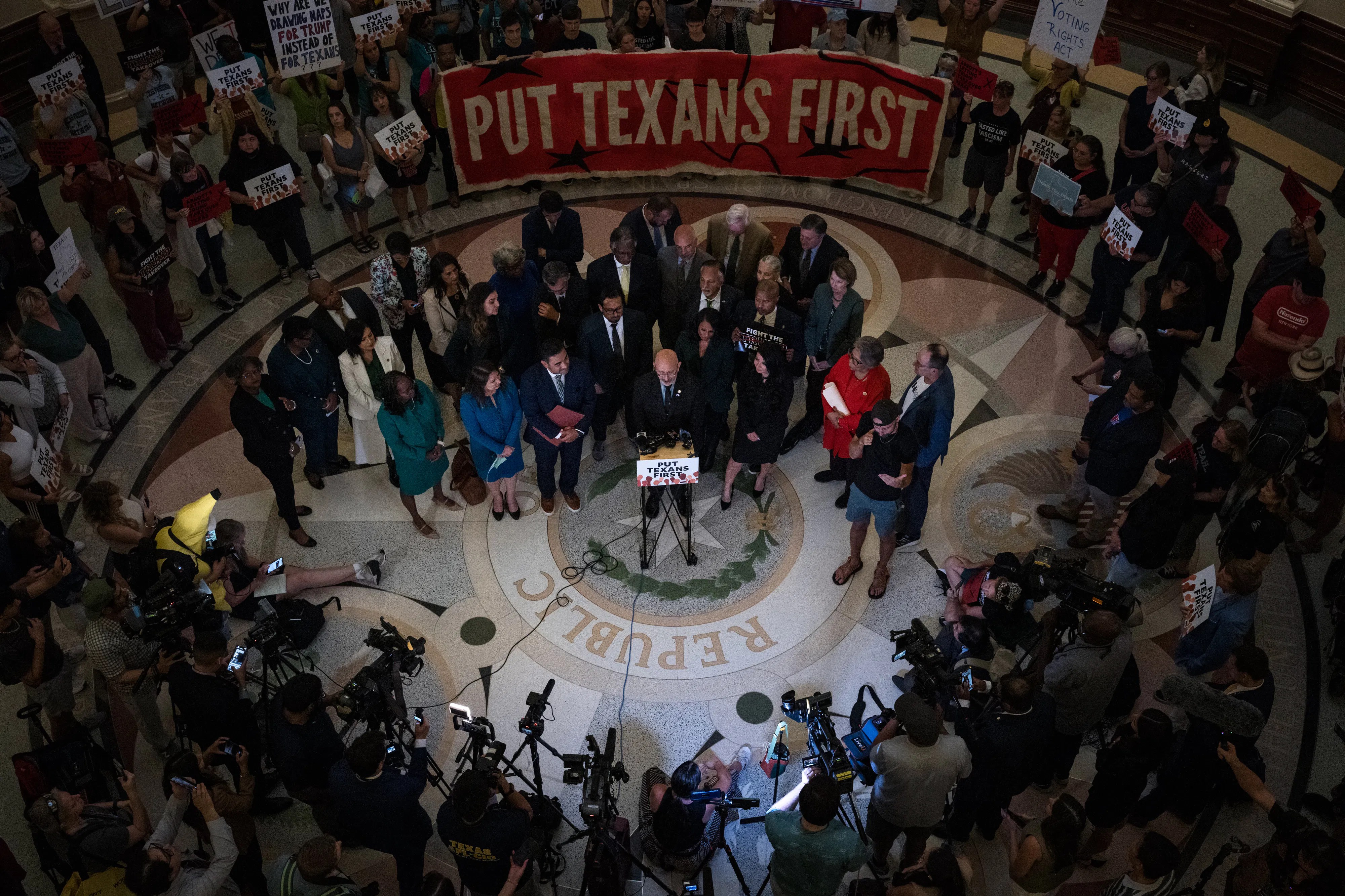 “Game On”: Dem Governors Hit Back at Texas Forcing Through Rigged Maps