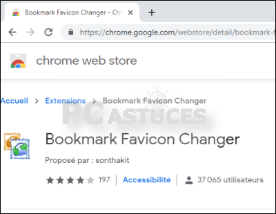 Changer L Icone D Un Favori Chrome