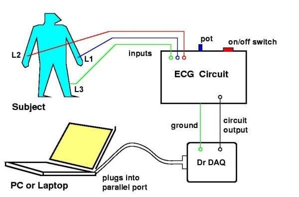 12 Lead Ecg Circuit Diagram