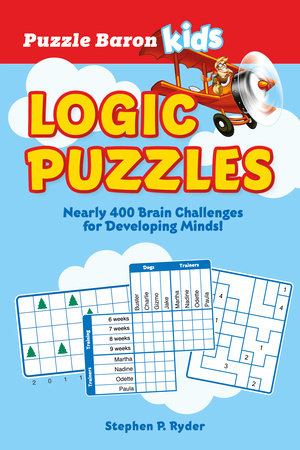 puzzle baron s kids logic puzzles penguin random house retail