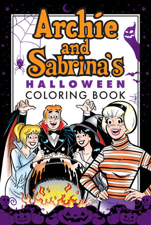 archie sabrina s halloween coloring book penguin random house retail