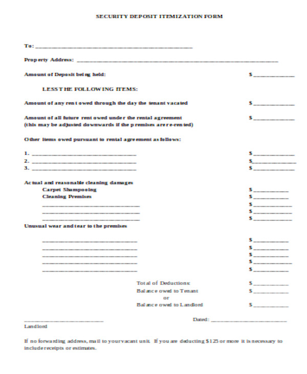 Enabling basic security mode in solaris 11 to configure sun solaris bsm in solaris 11, you must enable solaris basic security mode and configure the classes of events the system logs to an audit log file. FREE 11+ Sample Security Deposit Forms in PDF | MS Word