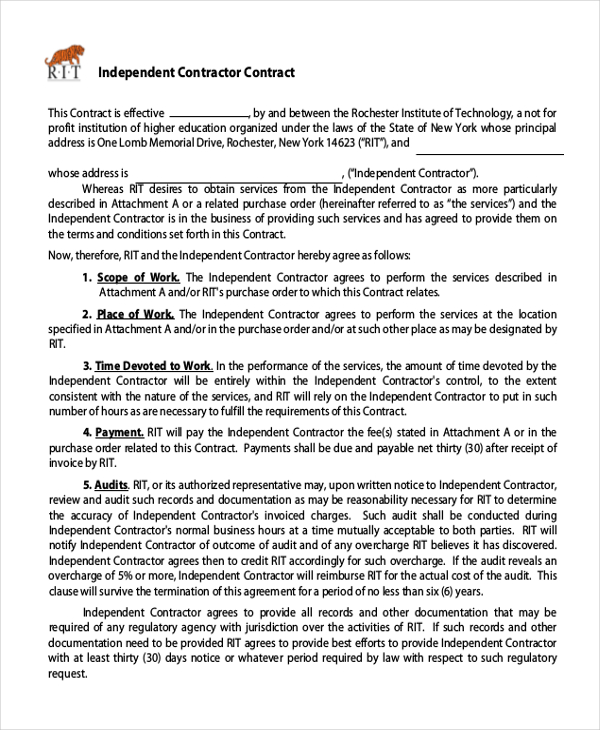 What is an options contract? Free 8 Sample Contractor Contract Forms In Pdf Ms Word
