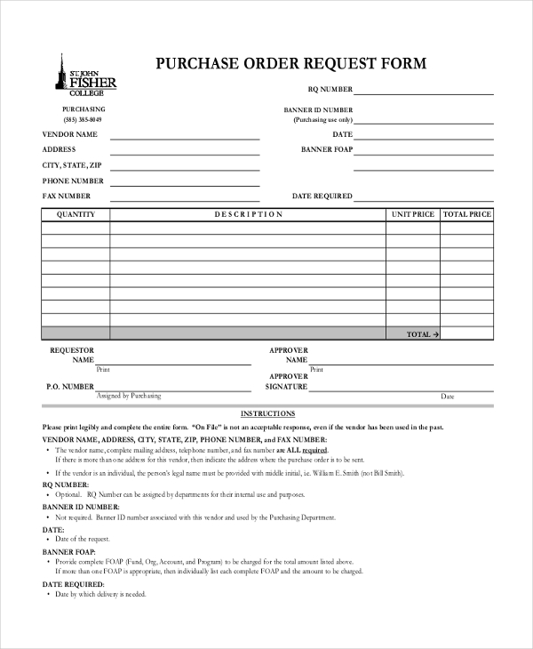 Contoh purchase order form download get access an unlimited number of audiobooks, books, magazines and more to listen online. Free 12 Sample Purchase Order Forms In Pdf Excel Ms Word