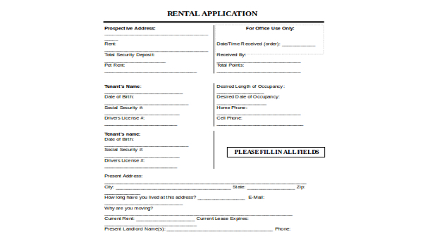 free 8 sample rental forms in ms word pdf excelfree 8 sample rental forms in ms word pdf excel