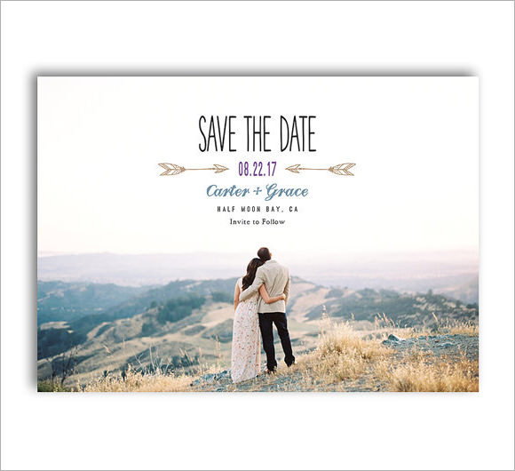 It's a save the date invitation card free psd file to help you create beautiful card for your or your friend's wedding. Free 11 Sample Save The Dates In Psd Eps Ai Ms Word