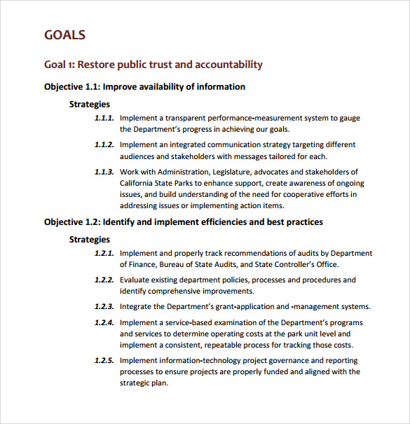 Your first attempt to put together a business plan will probably not be the last. Free 9 Sample Management Action Plan Templates In Pdf Ms Word