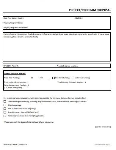 Ada empat kandidat yang menawarkan proposal kerjasama dengan pihaknya. Free 8 Charity Project Proposal Samples Templates In Pdf Ms Word