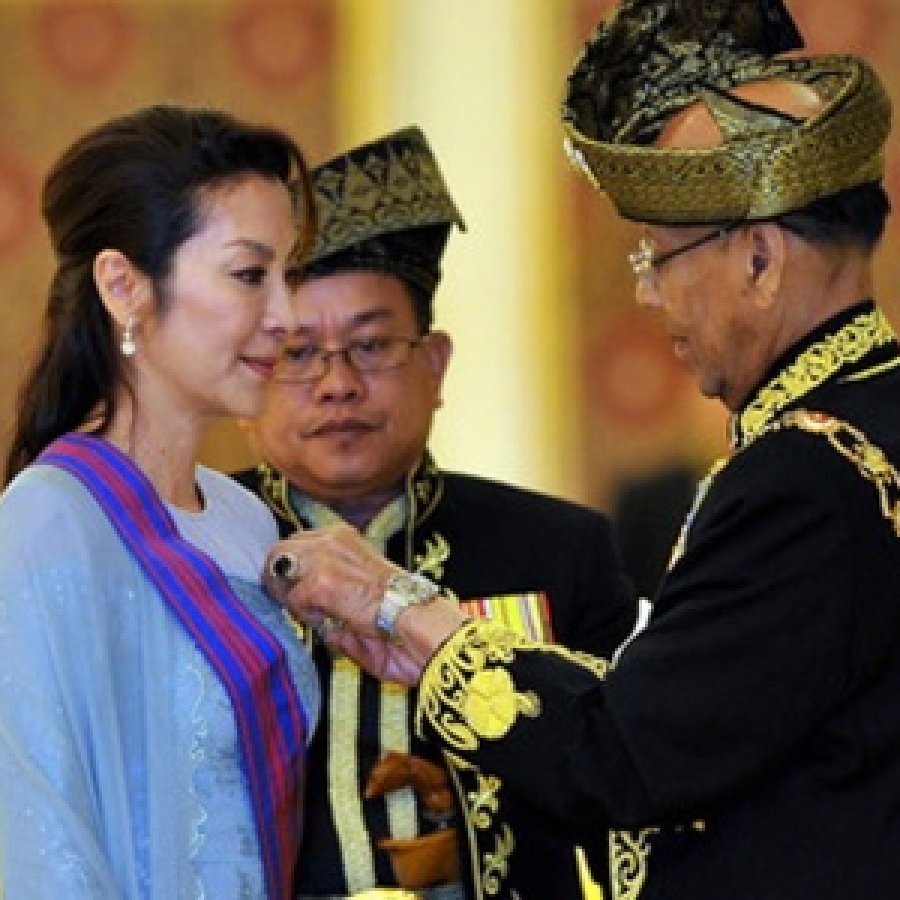 Michelle Yeoh : Datuk Seri Michelle Yeoh Is Now A Tan Sri