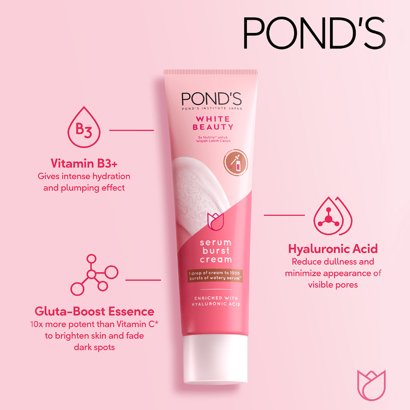 Wb di video kali ini aku mau ngeriview pond's white beauty day cream for oily skin 20g bekas jerawat di wajah merupakan . Pond S Ponds Brght Bty Serum Brst D N Cr Review Soco By Sociolla