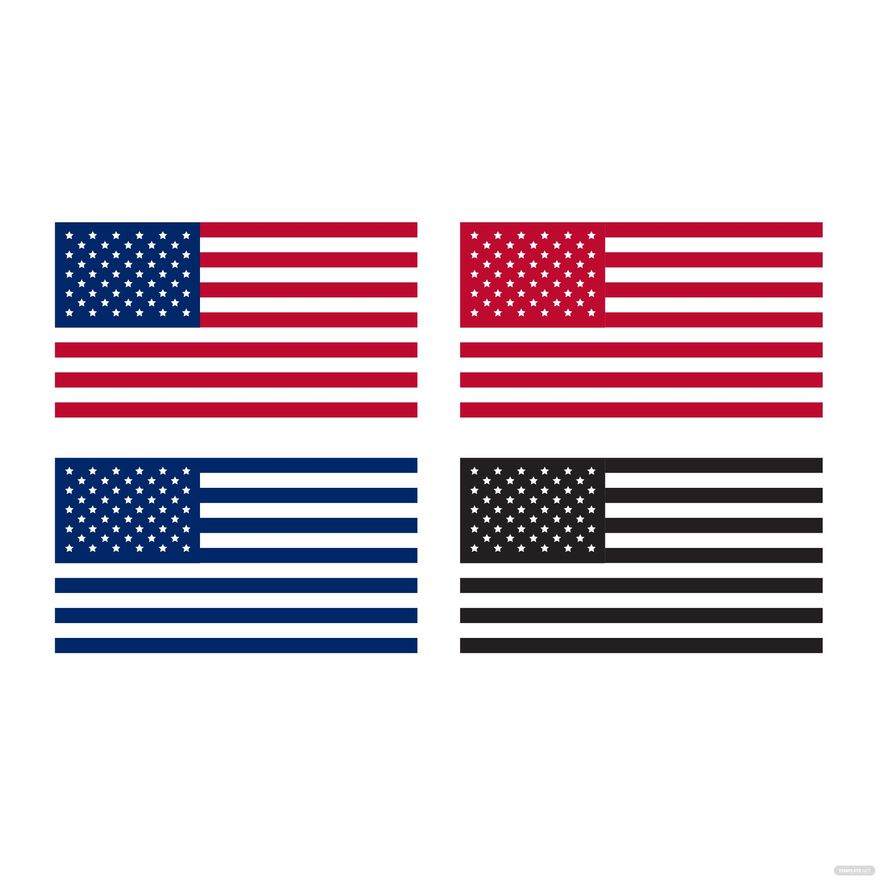American flag svg free, blue line svg, police svg, instant download, silhouette cameo, shirt design, us flag, free vector files, dxf 0944. Free American Flag Vector One Color Eps Illustrator Jpg Png Svg Template Net