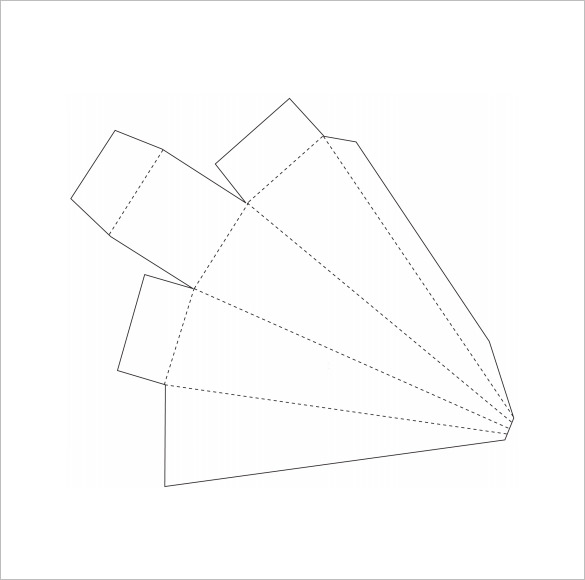 Square cardboard pizza box psd mockups. 9 Triangle Box Templates Doc Pdf Free Premium Templates