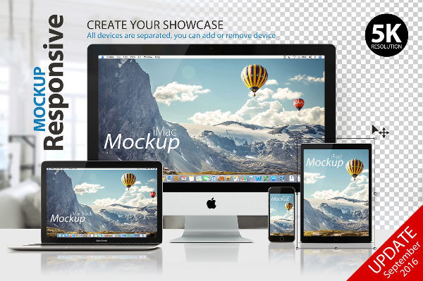 Computer mockup · responsive editable psd, vectors & png mockups. 9 Computer Mockups Psd Indesign Ai Format Download Free Premium Templates
