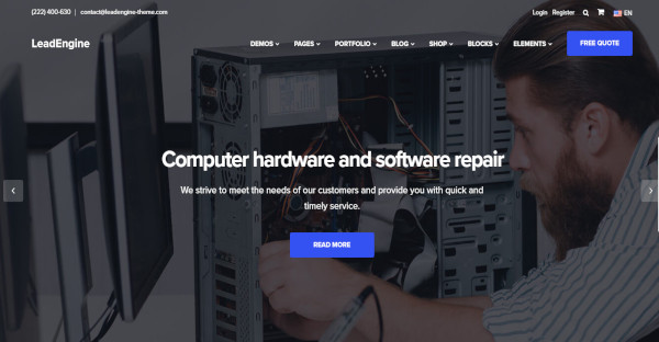 Making a positive first impression is essential to developing a . 18 Software Company Wordpress Themes Templates 2019 Download Now Free Premium Templates