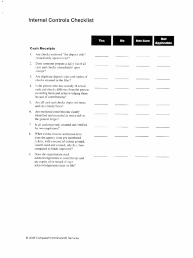 In this guide, i list 20 top resources about restaurant objectives. 11+ Internal Checklist Templates - PDF, Google Docs, Word