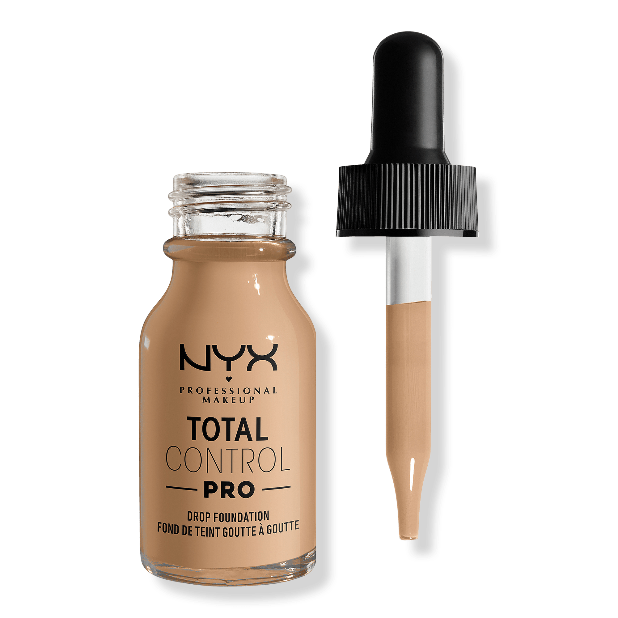 Nyx professional makeup is a drugstore cosmetics brand perhaps best known for its highly saturated eye products. Nyx Professional Makeup Total Control Pro Drop Skin True Buildable Vegan Foundation Ulta Beauty