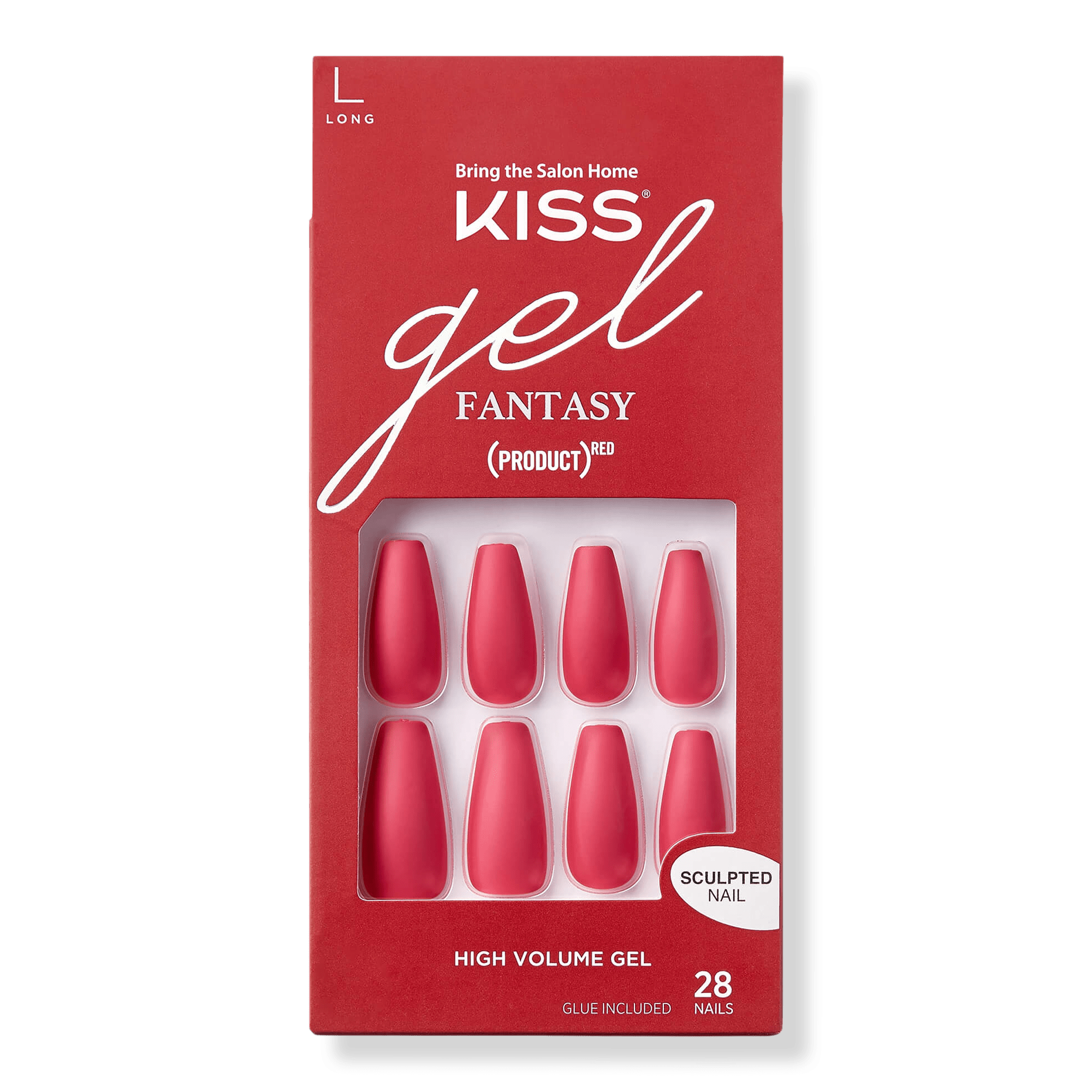 Kiss jelly fantasy sculpted gel nails in the style 'be jelly' are the trendiest gel nails in town, featuring long pink coffin shaped nails in a . Kiss Product Red Gel Fantasy Nails Ulta Beauty