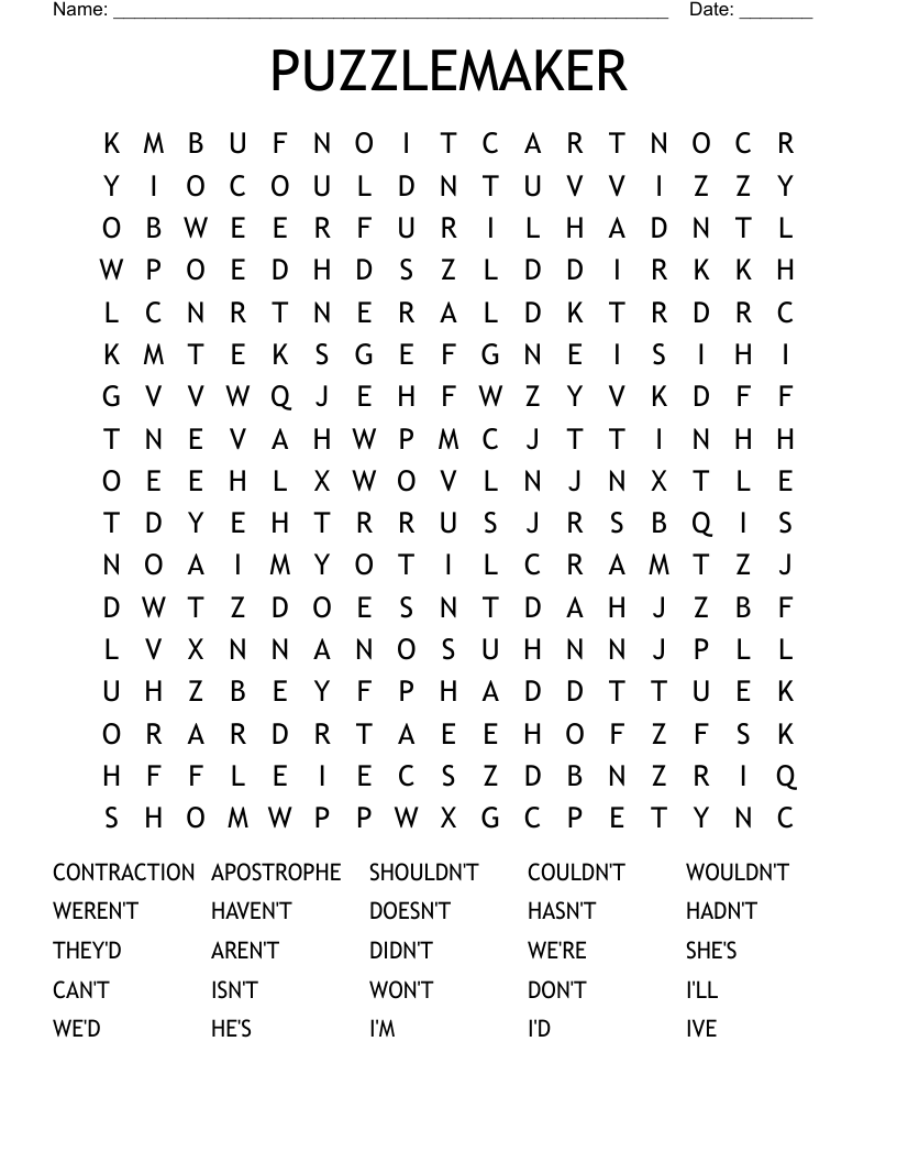 puzzlemaker word search wordmint