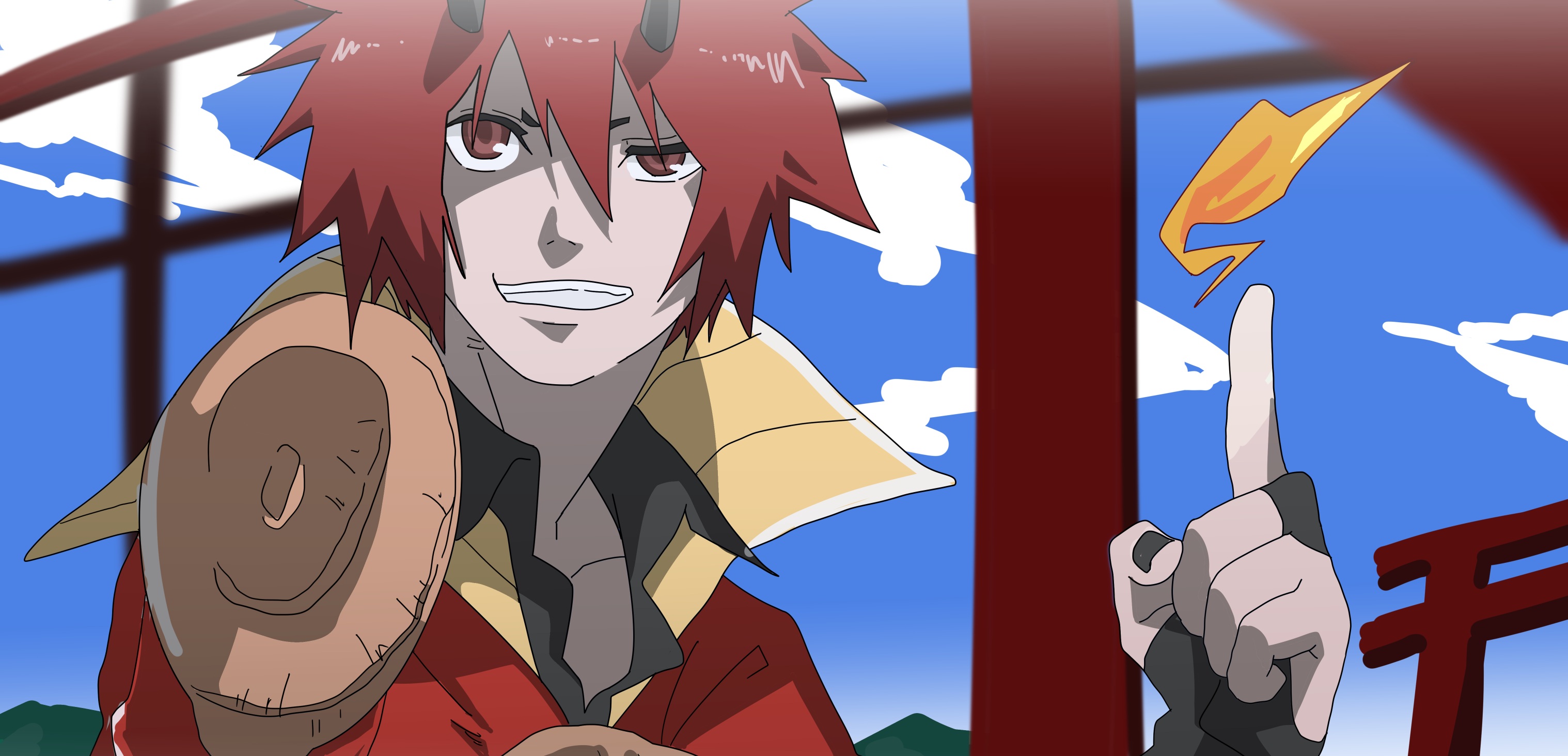 Benimaru That Time I Got Reincarnated As A Slime Fondo De Pantalla Hd Fondo De Escritorio 3036x1464