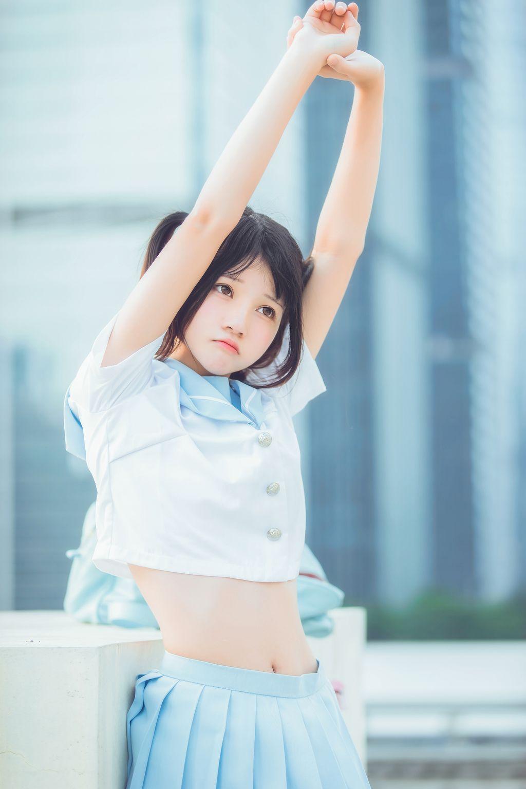 Coser @ 桜 桃 喵 Vol.103: 少女 × 4 (66 photos)(16)