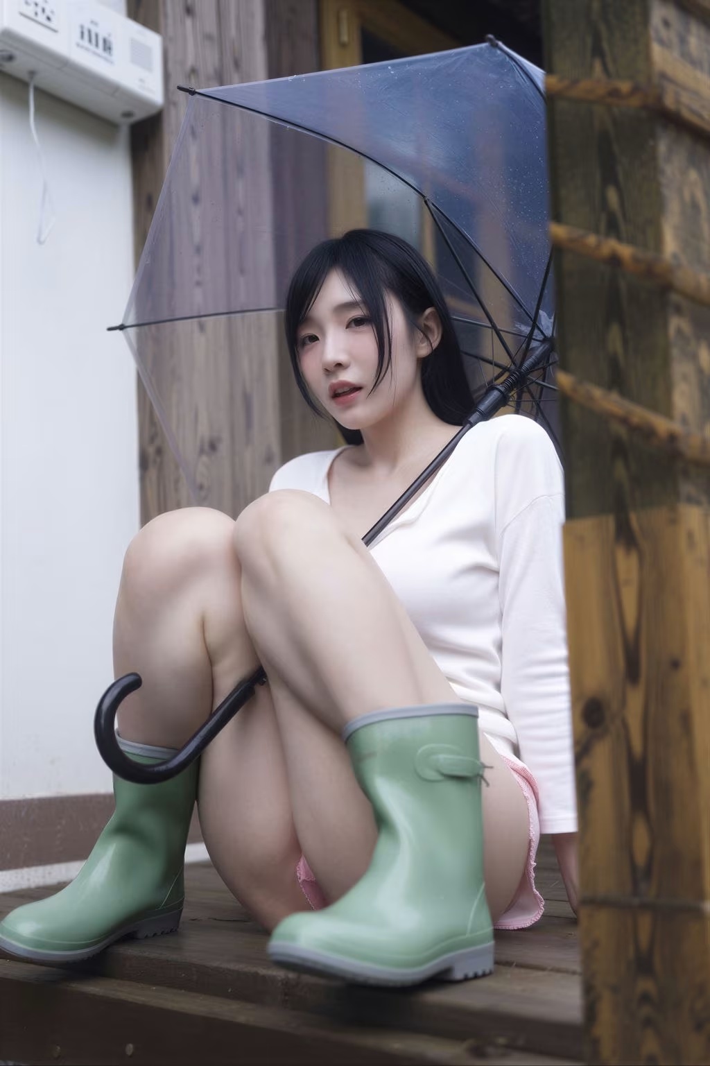 MAXIM 牧寺莉奈：雨中濕身戶外寫真(31)