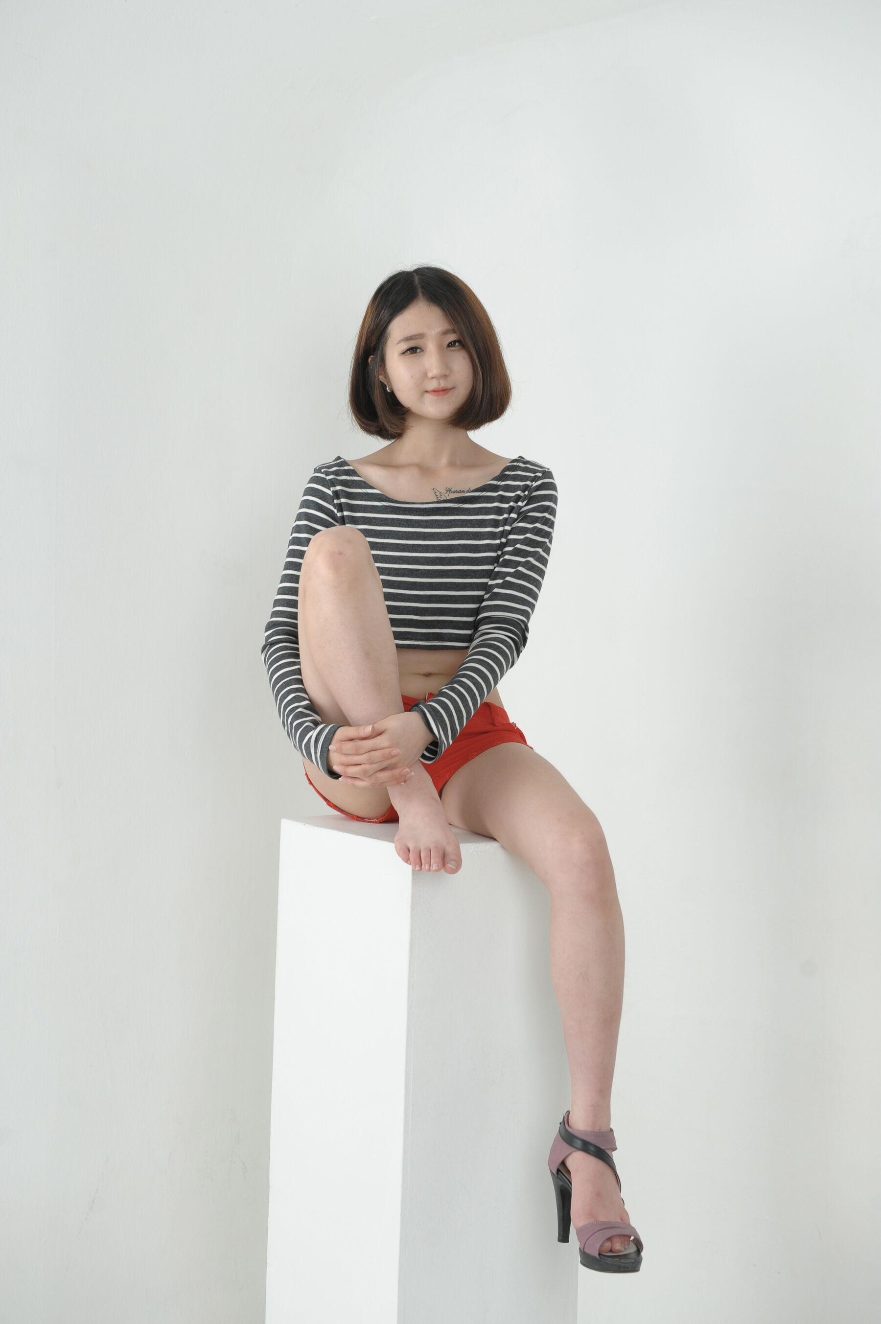 韩模套图 韩模 박지윤（크림민지）大尺度人体私拍套图(221)
